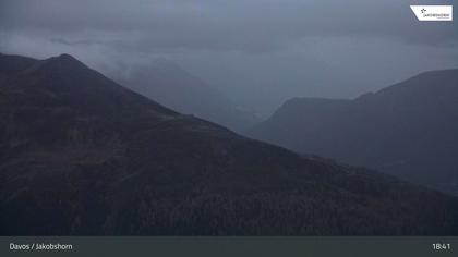 Davos: Platz - Jakobshorn, Blick Rinerhorn