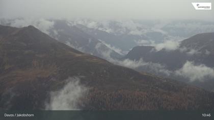 Davos: Platz - Jakobshorn, Blick Rinerhorn