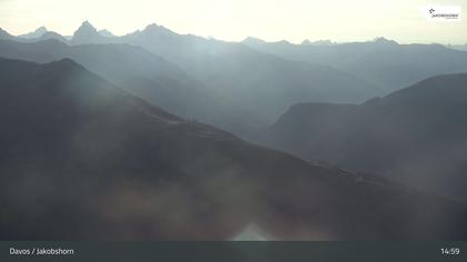 Davos: Platz - Jakobshorn, Blick Rinerhorn