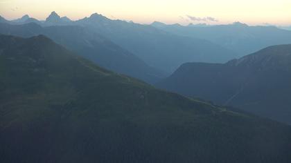 Davos: Platz - Jakobshorn, Blick Rinerhorn