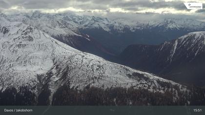 Davos: Platz - Jakobshorn, Blick Rinerhorn