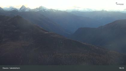 Davos: Platz - Jakobshorn, Blick Rinerhorn