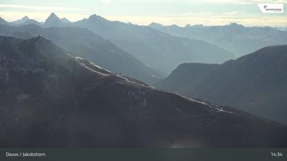 Davos: Platz - Jakobshorn, Blick Rinerhorn