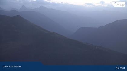 Davos: Platz - Jakobshorn, Blick Rinerhorn