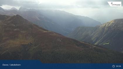 Davos: Platz - Jakobshorn, Blick Rinerhorn