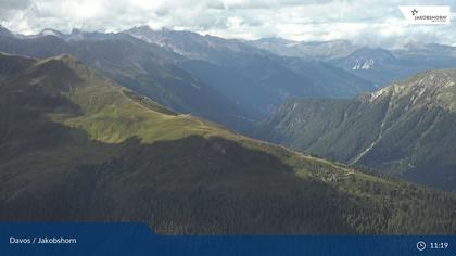 Davos: Platz - Jakobshorn, Blick Rinerhorn