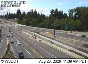 Traffic Cam May Creek: I-405 at MP 7.4: NE 44th St