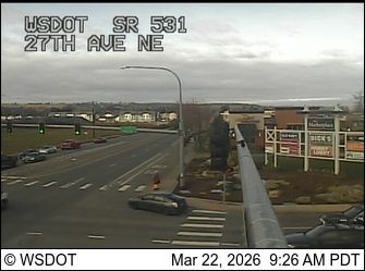 Traffic Cam Marysville: SR 531 at MP 6.1: 27th Ave NE