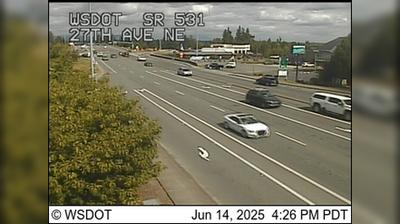 Marysville: Traffic and Landscape at SR 531