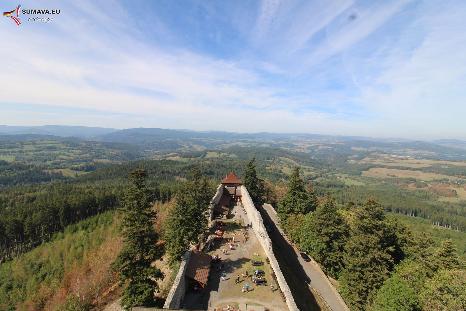 Traffic Cam Kasperske Hory › West: Kašperk