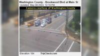 Hillsboro: Washington County - Brookwood Blvd at Main St - Day time