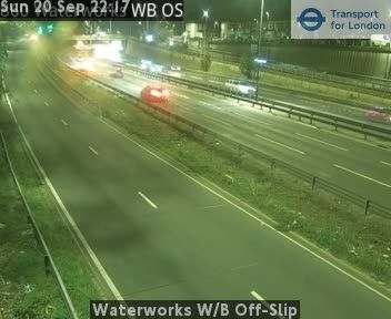 Traffic Cam London Borough of Haringey: Waterworks W/B Off-Slip