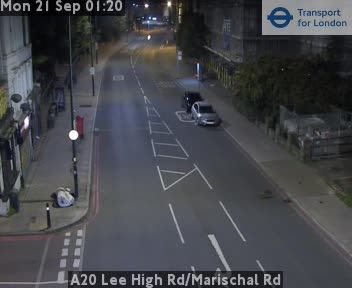 Traffic Cam London: A20 Lee High Rd/Marischal Rd