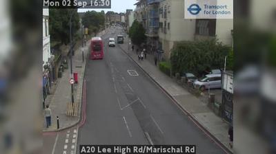 Lee High Rd/Marischal Rd Traffic, London