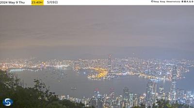 Thumbnail of Hong Kong webcam at 4:09, Jan 21