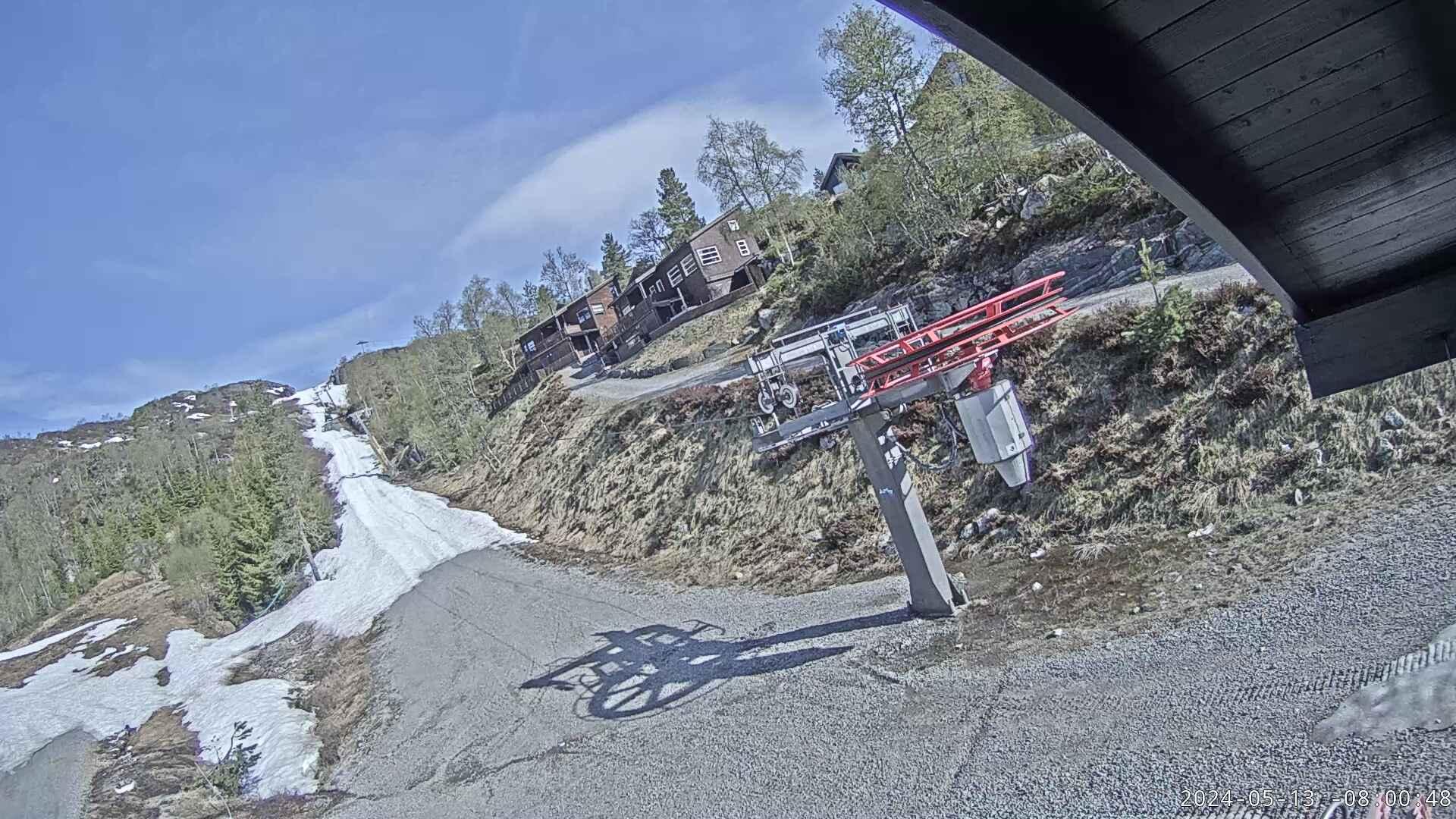 Webcam Sirdal skisenter, Sirdal, Vest-Agder, Norwegen