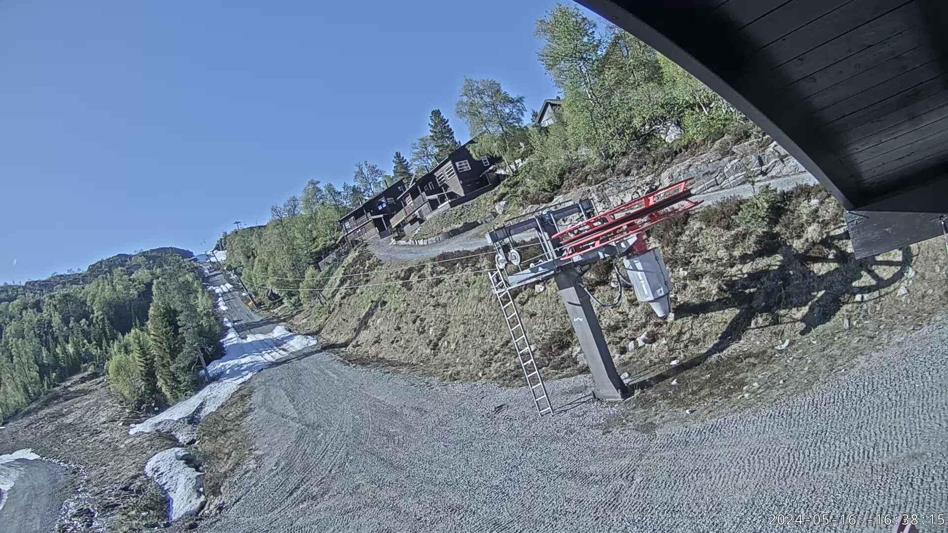 Webcam Sirdal skisenter, Sirdal, Vest-Agder, Norwegen
