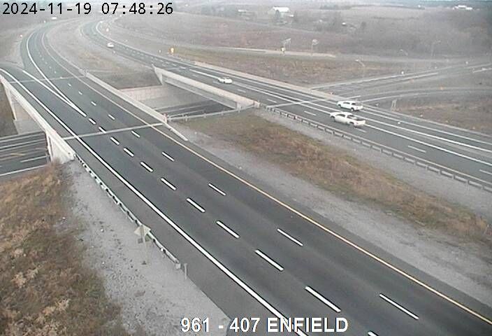 Traffic Cam Clarington: Highway 407 near Enfield Rd