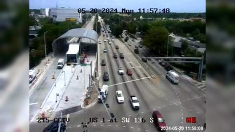 Traffic Cam Kendall: US-1 at Southwest 136th Street