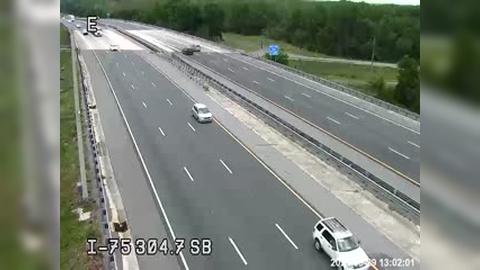 Traffic Cam Croom: I-75 at MM 304.7