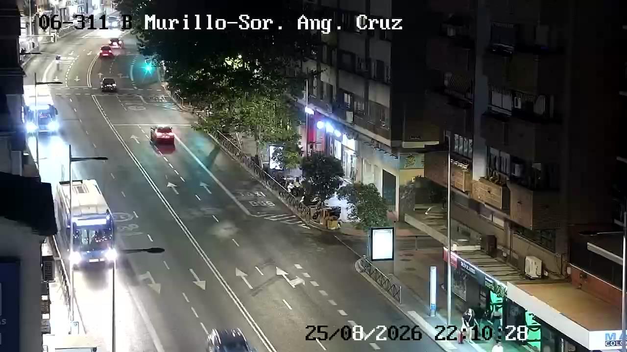 Traffic Cam Berruguete: BRAVO MURILLO - SOR ANGELA DE LA CRUZ