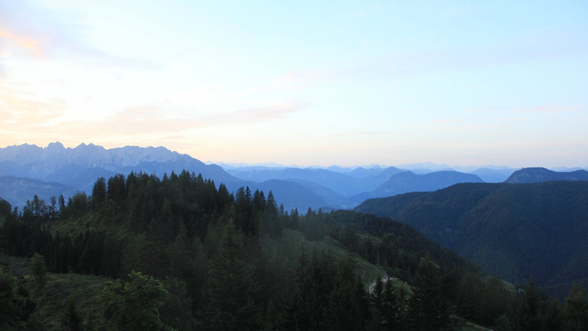 Traffic Cam Oberaudorf › South-East: Kaisergebirge