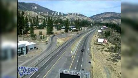 Traffic Cam Verdi-Mogul: I-80 EB at Mahogany Canyon Rd (Exit)