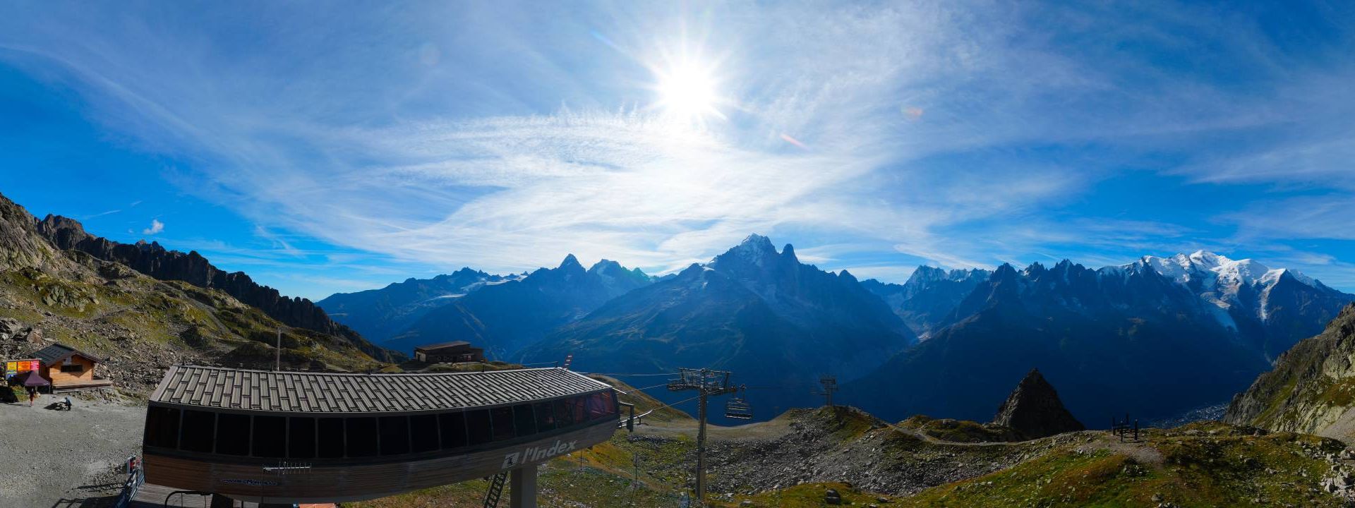 Traffic Cam Chamonix-Mont-Blanc: La Flégère