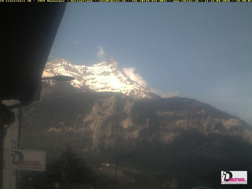 Massongex › Südosten: Dent de Morcles