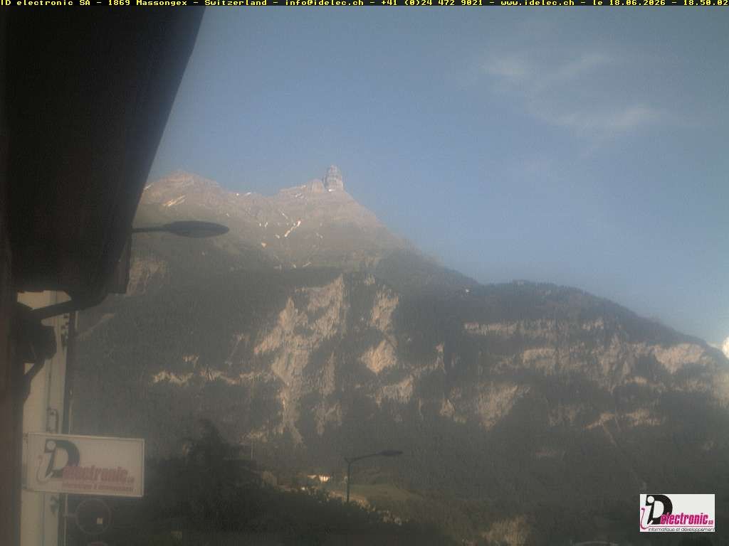 Massongex › Südosten: Dent de Morcles
