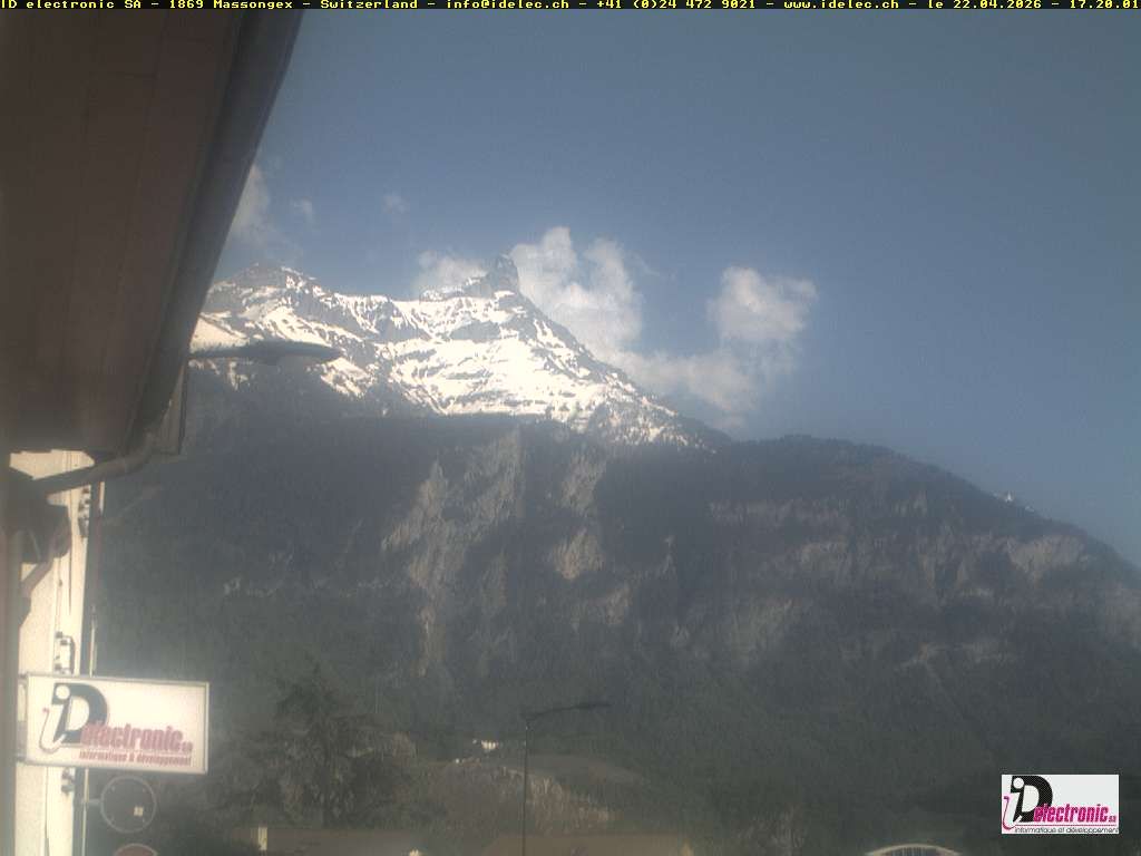 Massongex › Südosten: Dent de Morcles