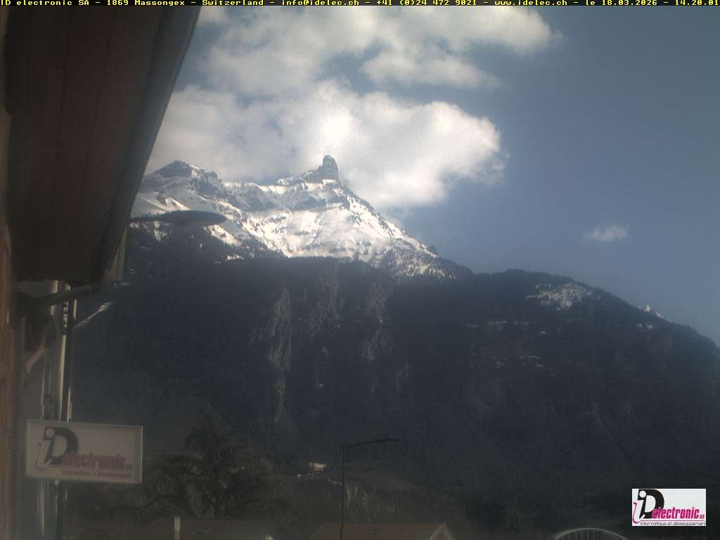 Massongex › Südosten: Dent de Morcles