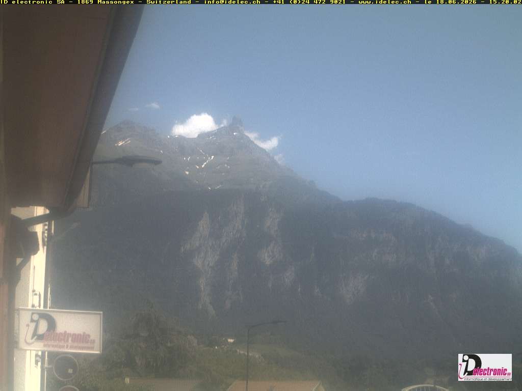 Massongex › Südosten: Dent de Morcles