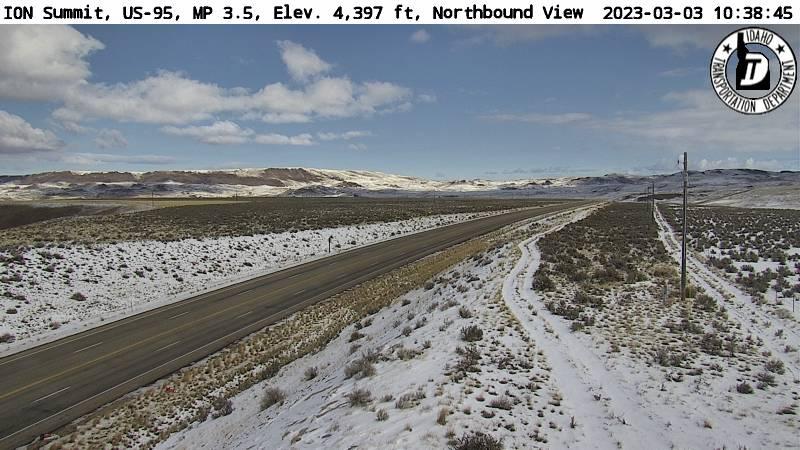 Traffic Cam Owyhee County › North: US 95: Ion Summit: North