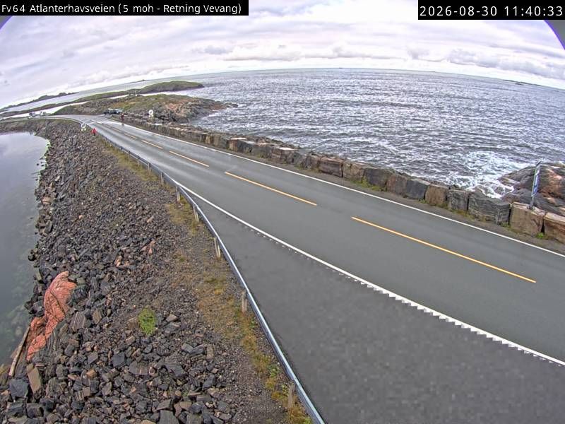 Traffic Cam Vevang: F64 Atlanterhavsvegen