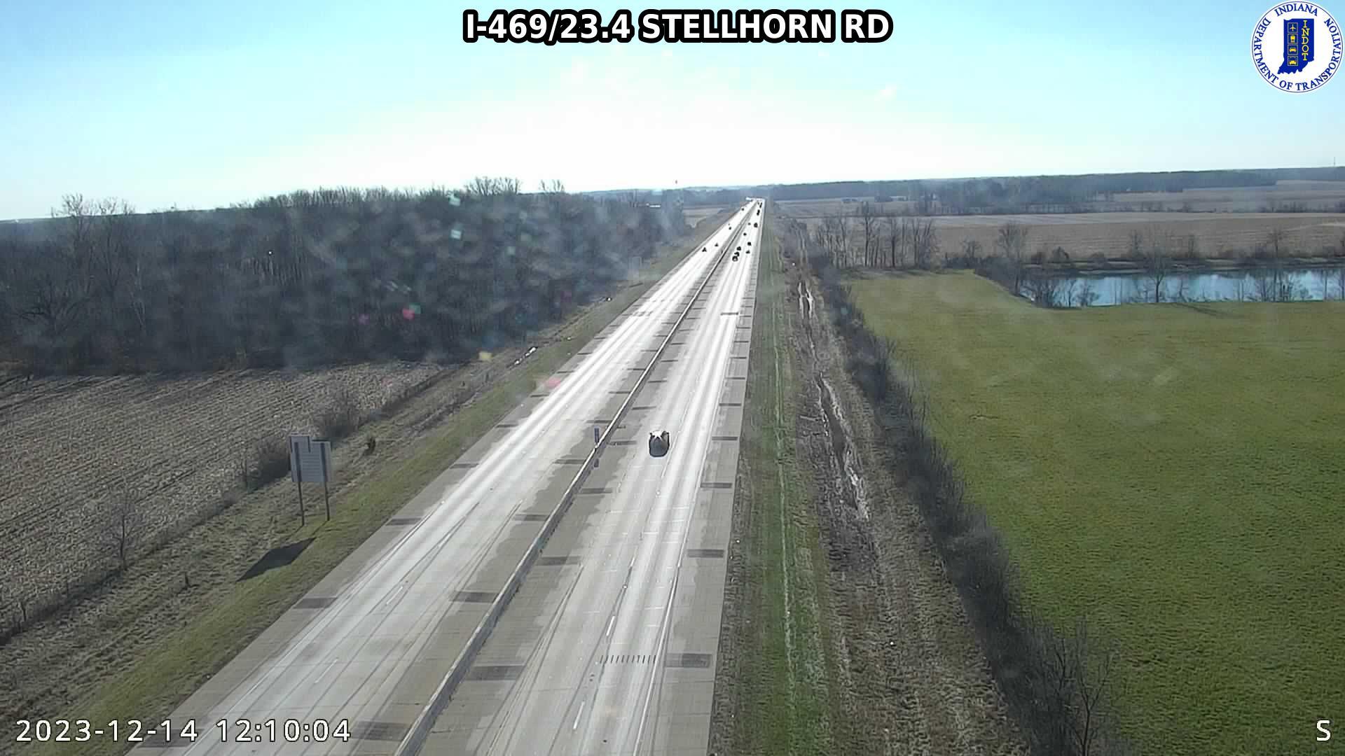Traffic Cam Thurman: I-469: I-469/23.4 STELLHORN RD