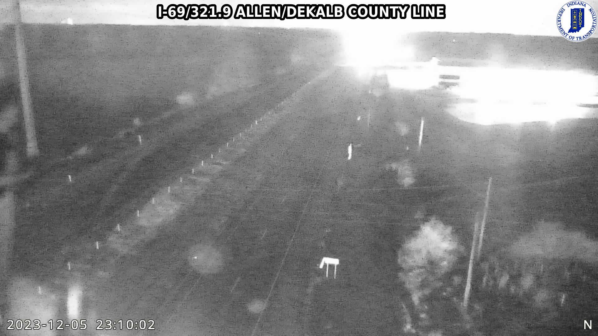 Traffic Cam Cedar Canyons: I-69: I-69/321.9 ALLEN/DEKALB COUNTY LINE: I-69/321.9 ALLEN/DEKALB COUNTY LINE