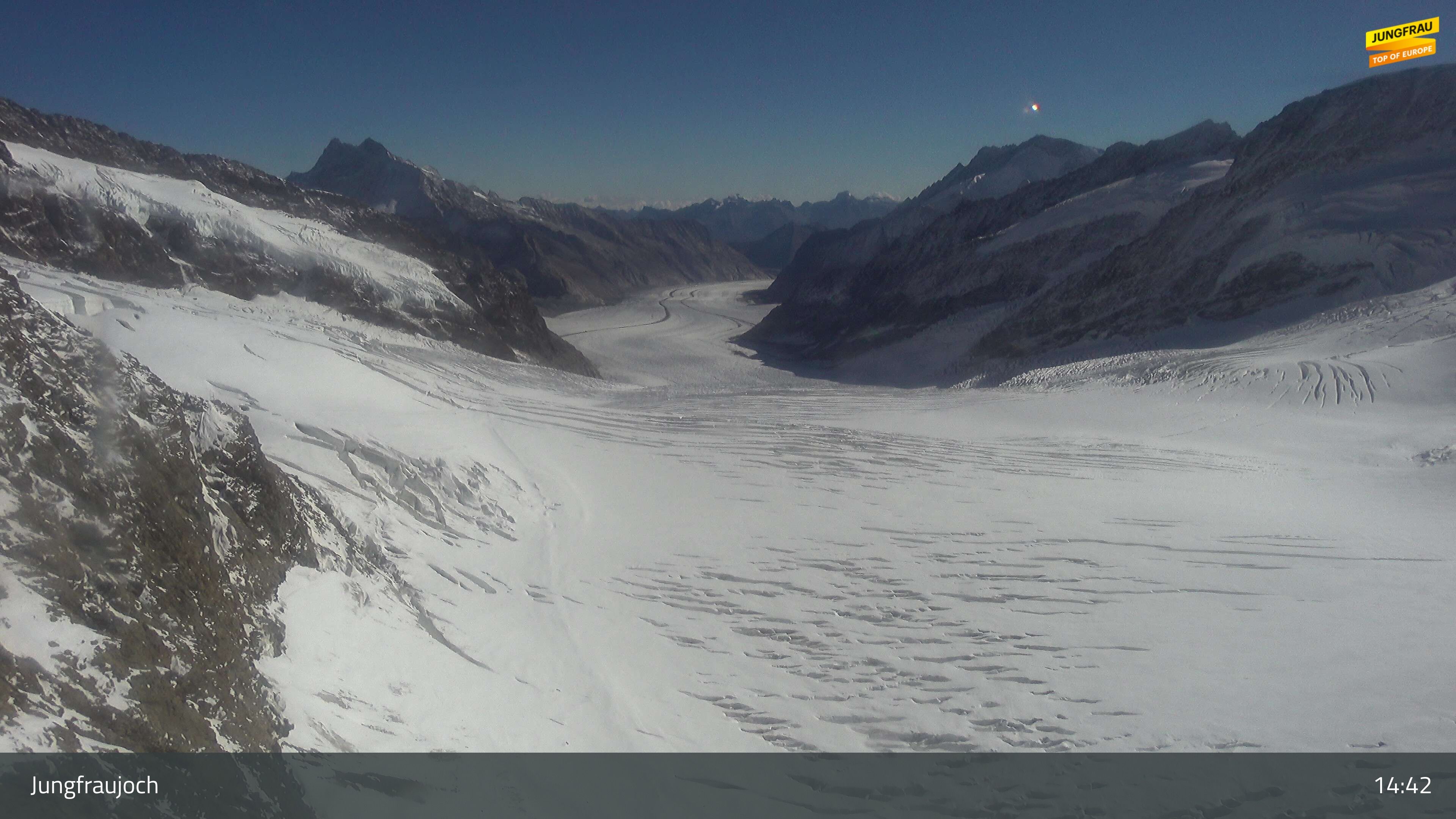 Fieschertal: Lauterbrunnen, Jungfraujoch - Jungfraujoch