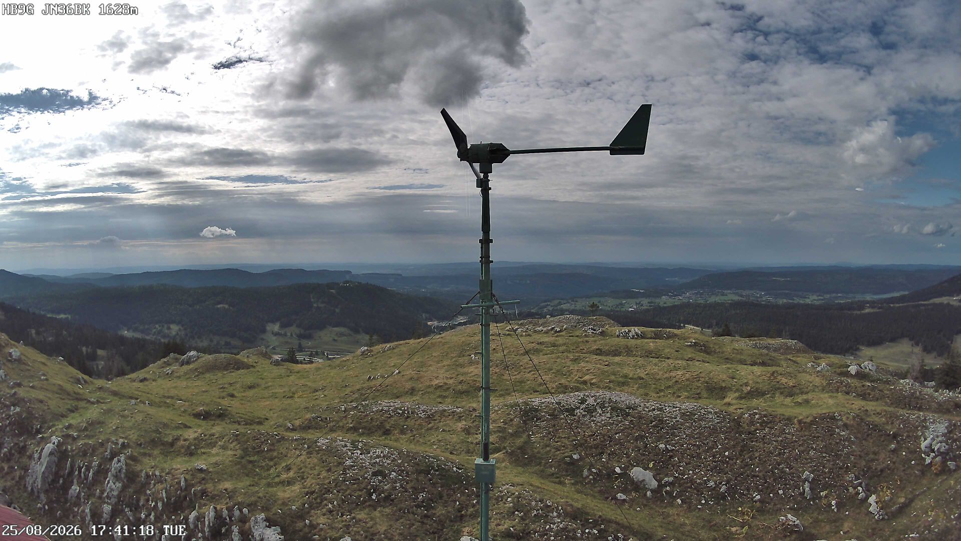 Traffic Cam Saint-Cergue: La Glutte