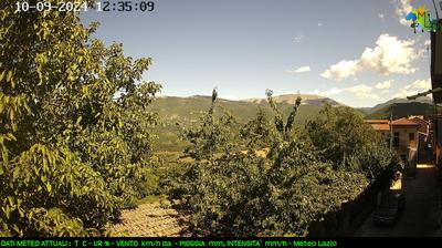 immagine della webcam nei dintorni di Tagliacozzo: webcam Pescorocchiano