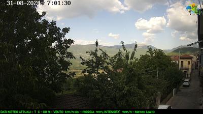 immagine della webcam nei dintorni di Rieti: webcam Pescorocchiano