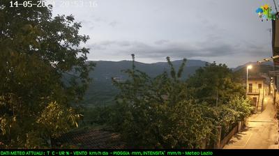 immagine della webcam nei dintorni di Rocca di Cambio: webcam Pescorocchiano