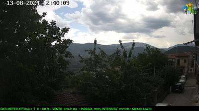 immagine della webcam nei dintorni di Borgorose: webcam Pescorocchiano