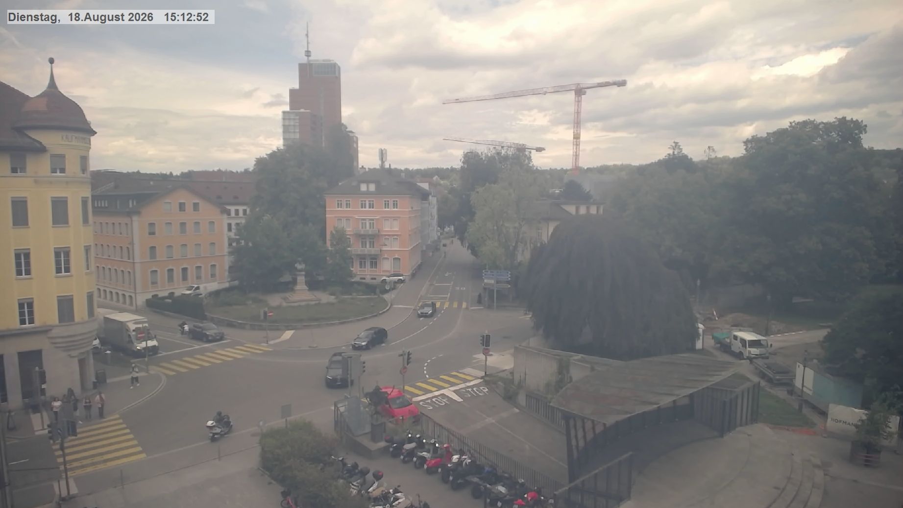 Winterthur: Jonas Furrer-Denkmal - Museumstrasse