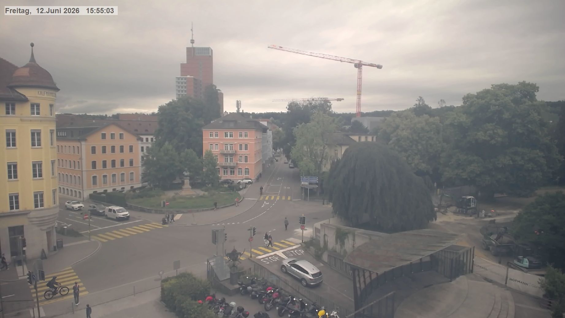 Winterthur: Jonas Furrer-Denkmal - Museumstrasse