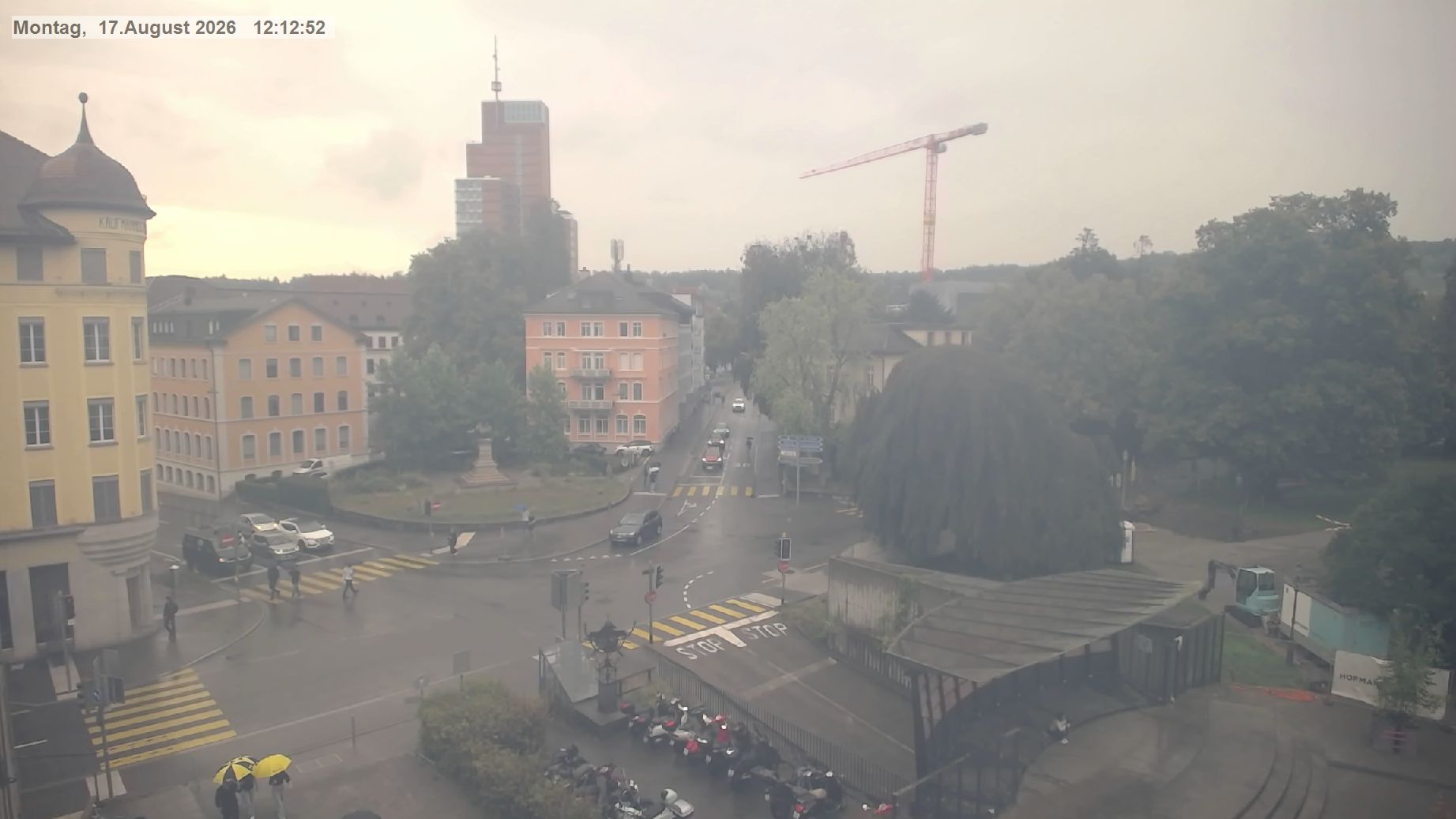 Winterthur: Jonas Furrer-Denkmal - Museumstrasse