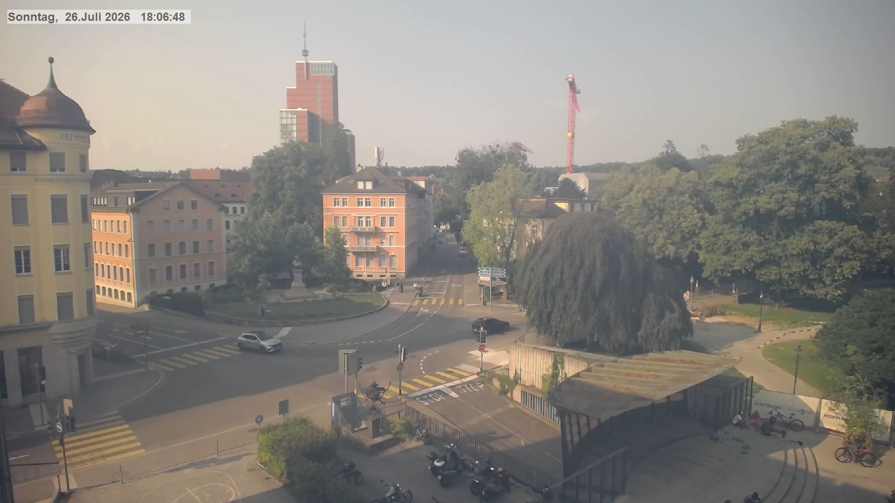 Winterthur: Jonas Furrer-Denkmal - Museumstrasse