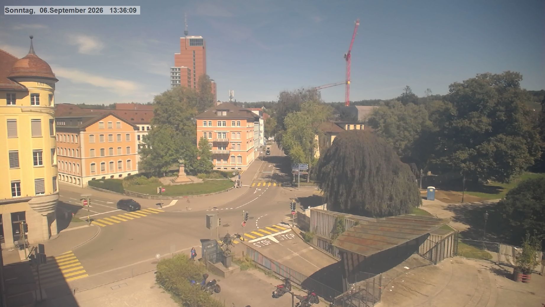Winterthur: Jonas Furrer-Denkmal - Museumstrasse