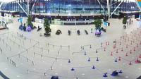 Gdansk: Terminal T HD webcam Lech Walesa Airport