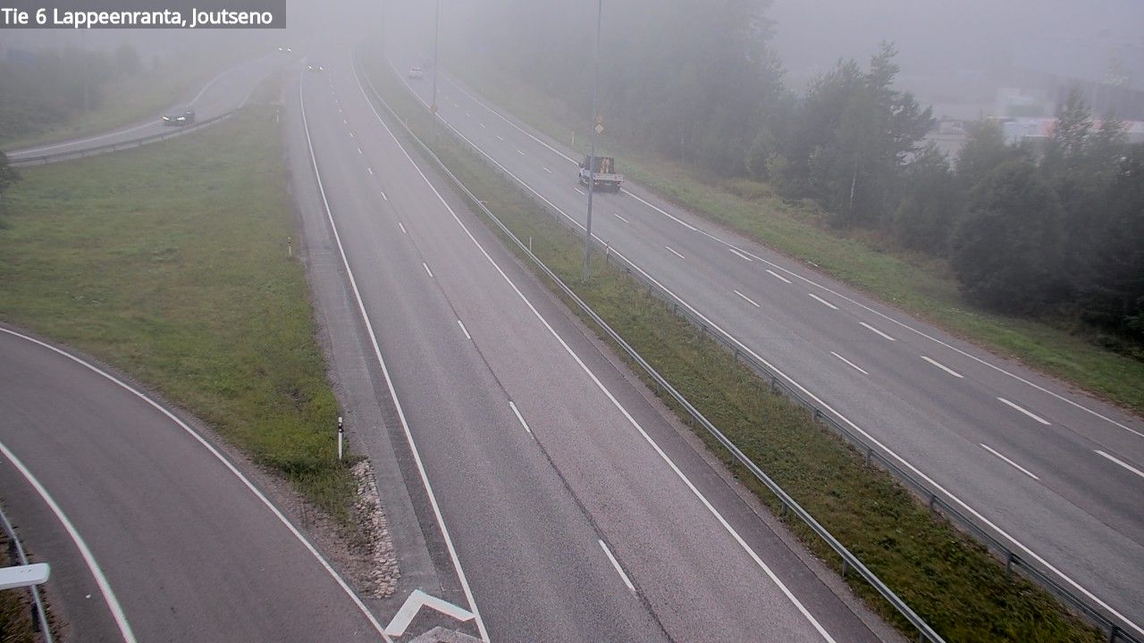 Traffic Cam Lappeenranta: Tie - Joutseno - Lappeenrantaan